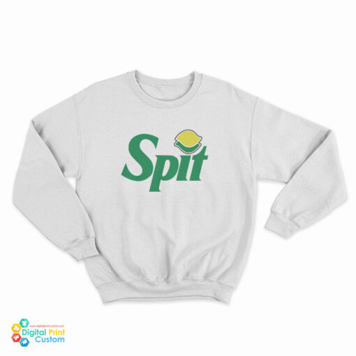 Sprite ‎Spit Logo Parody Sweatshirt