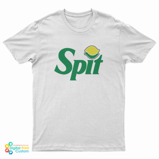 Sprite ‎Spit Logo Parody T-Shirt