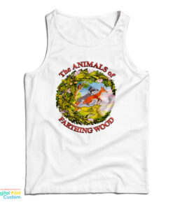 The Animals Of Farthing Wood Ecru Tank Top