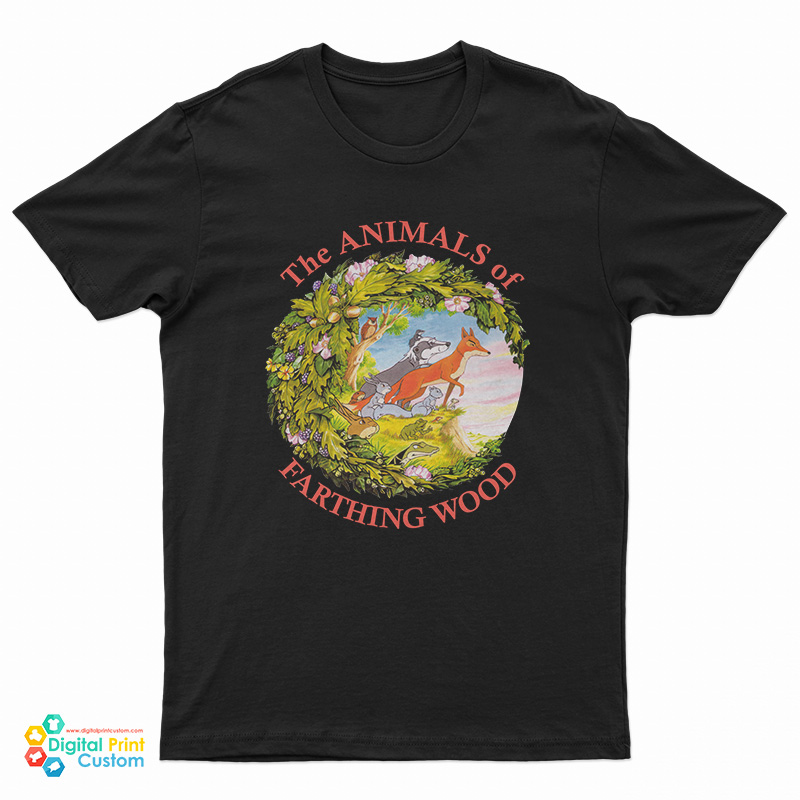 The Animals Of Farthing Wood Ecru T-Shirt