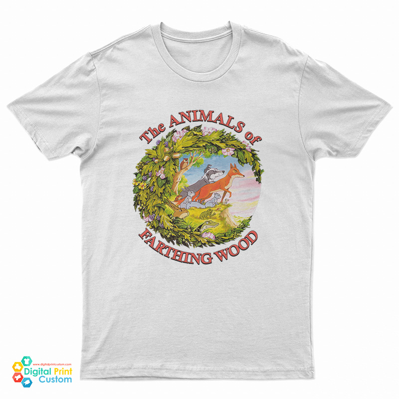 The Animals Of Farthing Wood Ecru T-Shirt