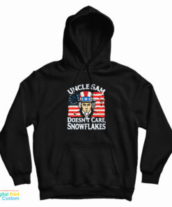 Uncle Sam Don’t Care Snowflake Hoodie