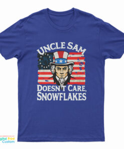 Uncle Sam Don’t Care Snowflake T-Shirt