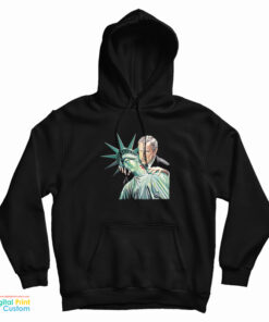 Vintage George Bush Statue of Liberty Hoodie