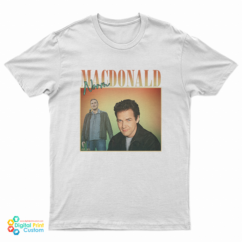 Vintage Style Tribute To Norm Macdonald T-Shirt