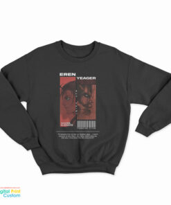 AOT Eren Yeager Founding Titan Sweatshirt