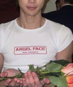Angel Face Devil Thoughts T-Shirt