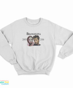 Brangelina Brad Pitt And Angelina Jolie Brangelina 2005-2016 Sweatshirt