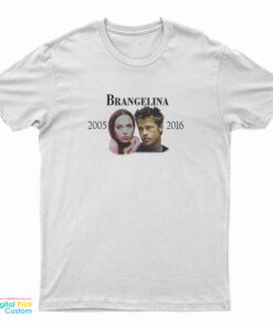 Brangelina Brad Pitt And Angelina Jolie Brangelina 2005-2016 T-Shirt