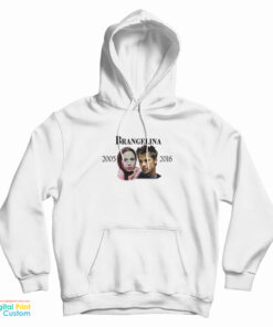 Brangelina Brad Pitt And Angelina Jolie Brangelina 2005-2016 Hoodie