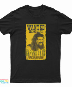 Cactus Jack Wanted Dead Mick Foley T-Shirt
