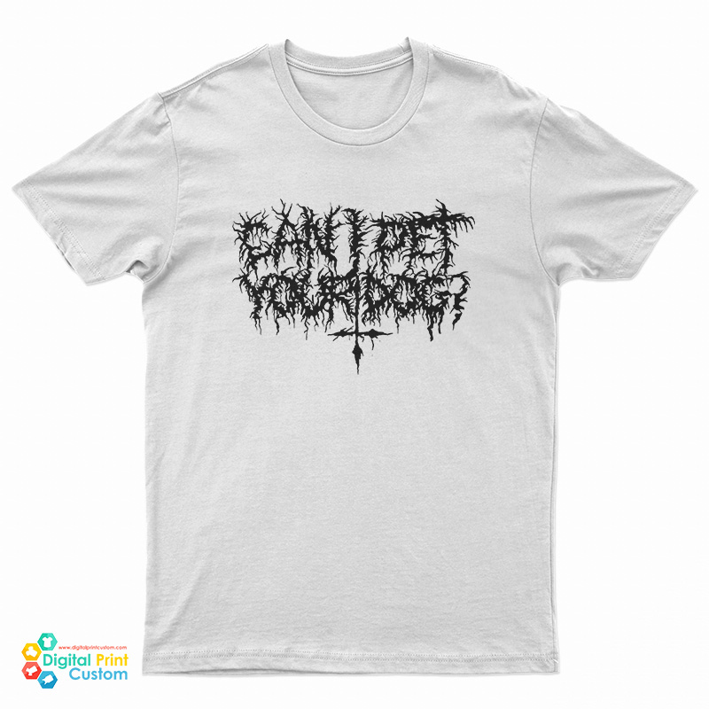 Can I Pet Your Dog Death Metal Logo TShirt For UNISEX