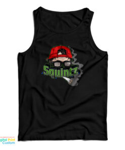 Chauncey Leopardi Squintz Cannabis Logo Tank Top