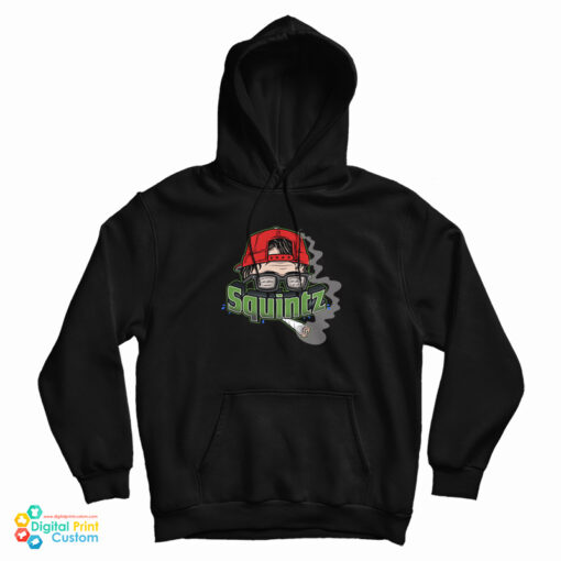 Chauncey Leopardi Squintz Cannabis Logo Hoodie