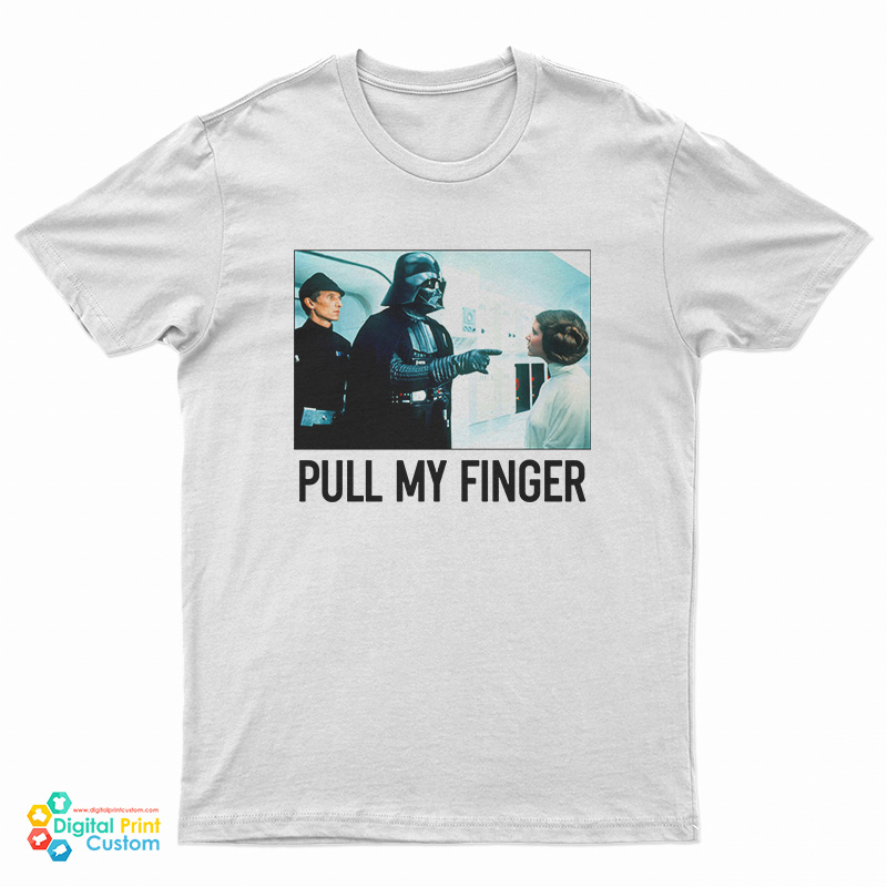 darth vader pull my finger t shirt