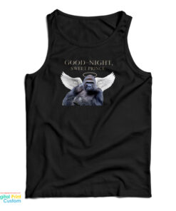 Good Night Sweet Prince Harambe Tank Top
