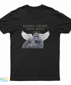Good Night Sweet Prince Harambe T-Shirt