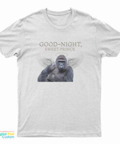 Good Night Sweet Prince Harambe T-Shirt