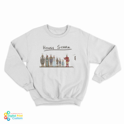House Stark Cartoon Sweatshirt