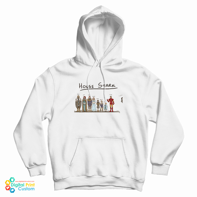 House Stark Cartoon Hoodie