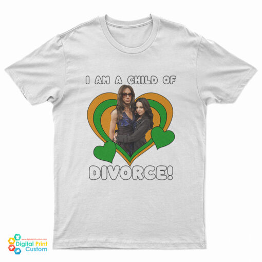 I Am A Child Of Divorce Avan Jogia Elizabeth Gillies T-Shirt