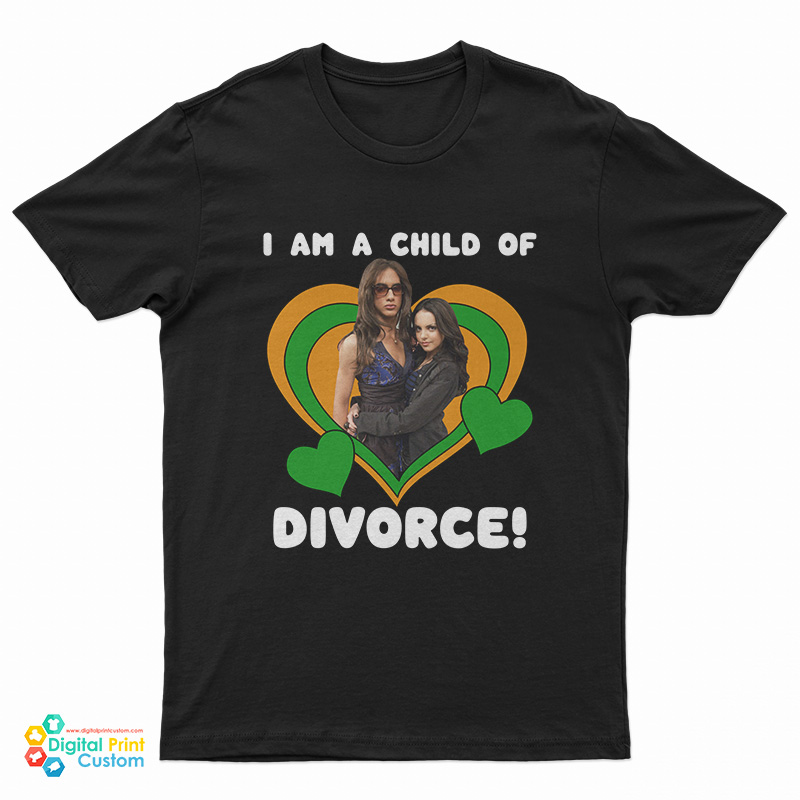 I Am A Child Of Divorce Avan Jogia Elizabeth Gillies T-Shirt