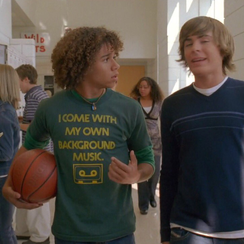 I Come With My Own Background Music T-Shirt