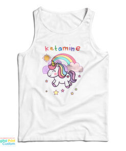 Ketamine Unicorn Horse Tank Top