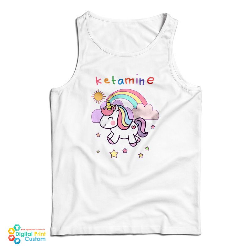 Ketamine Unicorn Horse Tank Top