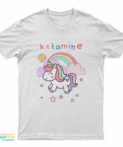 Ketamine Unicorn Horse T-Shirt