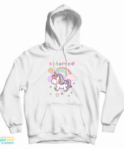 Ketamine Unicorn Horse Hoodie