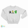 Pixel Bruce Lee Commodore 64 Sweatshirt