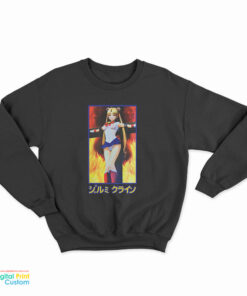 Sailor Moon On Burning Cross Sweatshirt