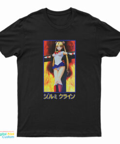 Sailor Moon On Burning Cross T-Shirt