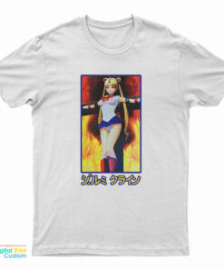 Sailor Moon On Burning Cross T-Shirt