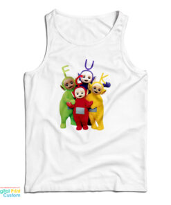 Teletubbies Fuck Funny Tank Top