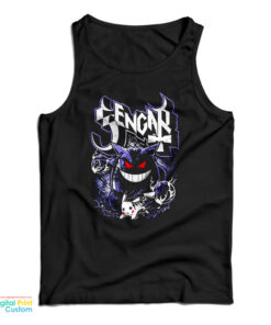 The Shadow Ghost Gengar Pokemon Tank Top