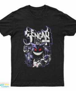 The Shadow Ghost Gengar Pokemon T-Shirt