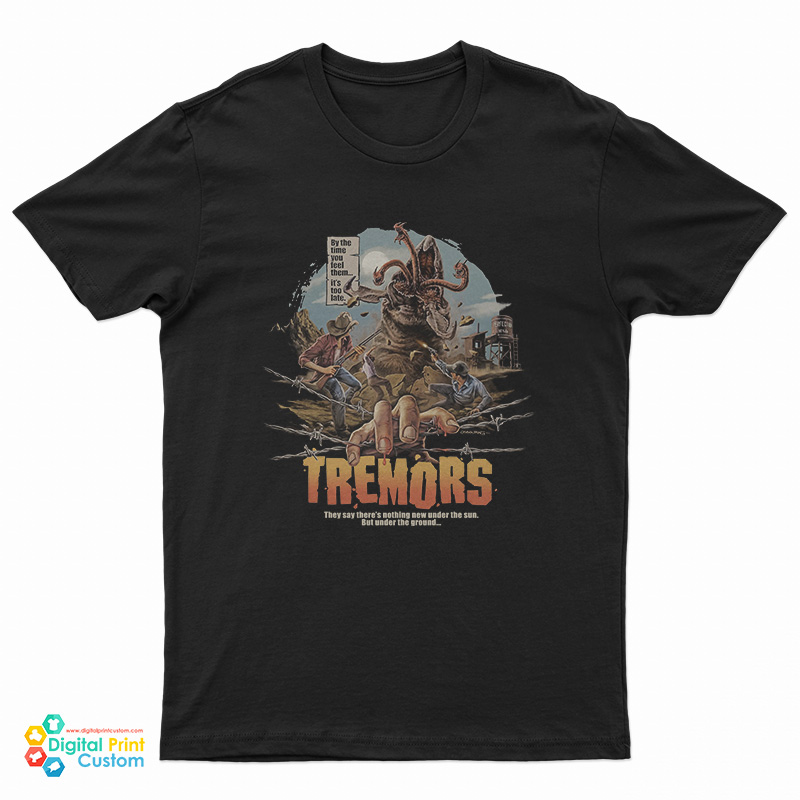 Tremors Horror Movie TShirt For UNISEX