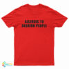 Allergic To Fashion People T-Shirt