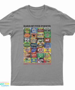 Bars Of Five Points T-Shirt