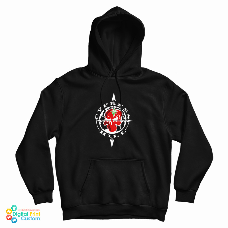 Cypress Hill OG Skull And Compass Hoodie