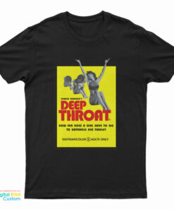 Deep Throat Movie Poster T-Shirt