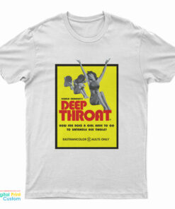 Deep Throat Movie Poster T-Shirt