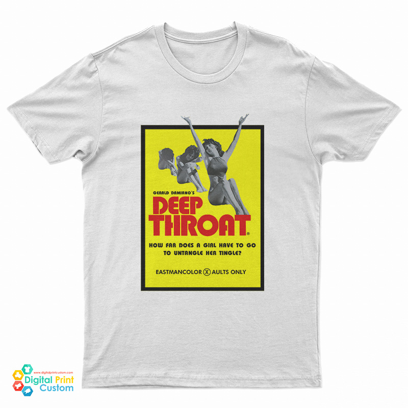Deep Throat Movie Poster T-Shirt