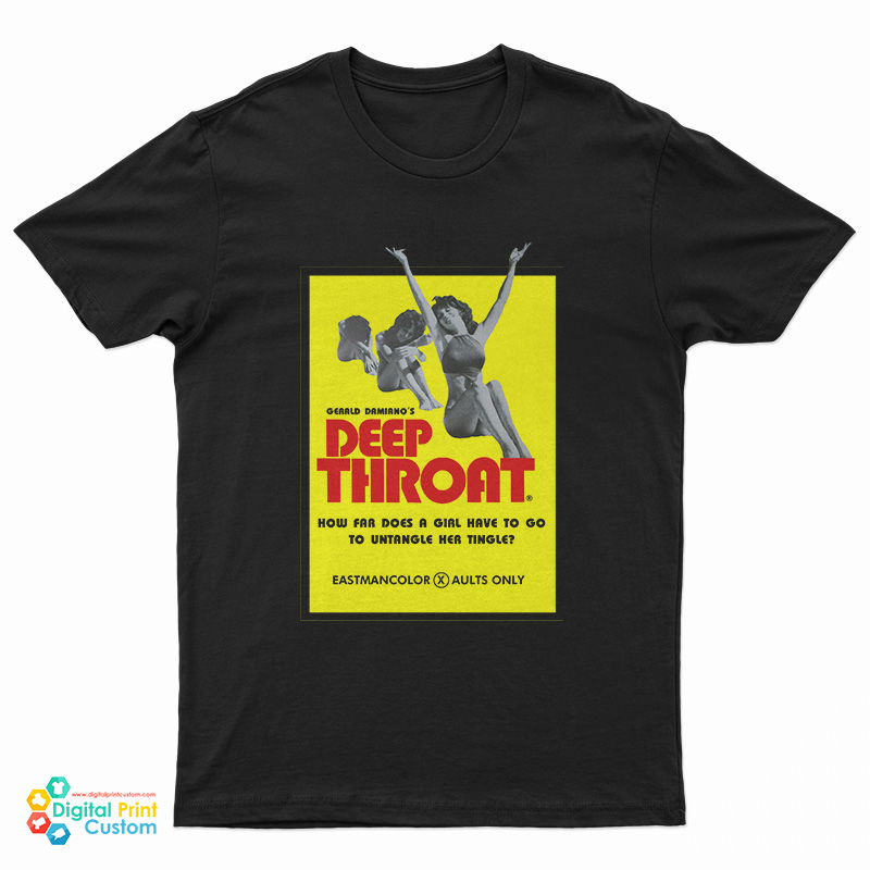 Deep Throat Movie Poster T-Shirt