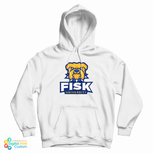 Fisk University Bulldog Logo Hoodie