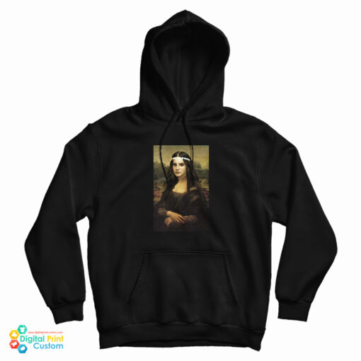 Mona Lisa Da Vinci Parody Lana Del Rey Hoodie