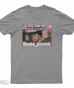 New York Post Bimbo Summit T-Shirt