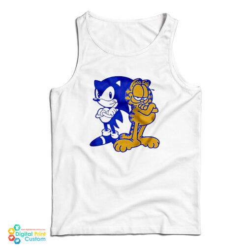 Sonfield Sonic And Garfield Tank Top